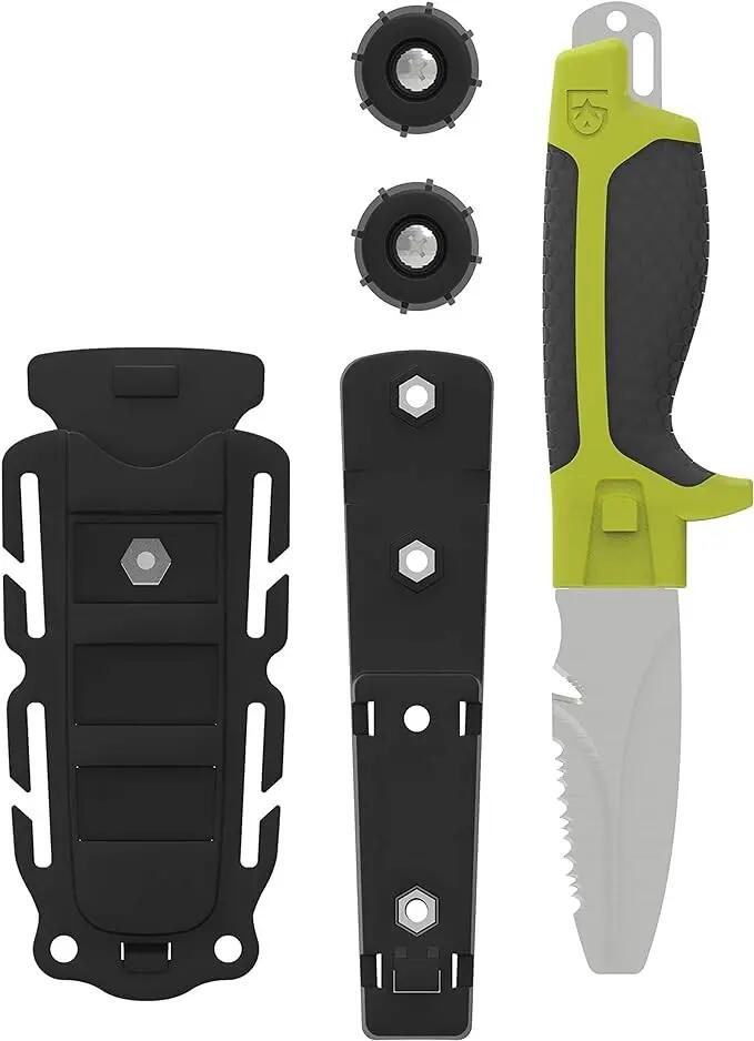 Nůž TANU™ green + B.C.D. Adapter, Gear Aid 2/5