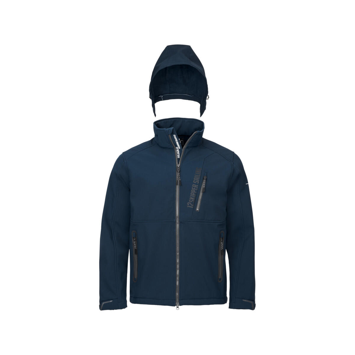 Amundsen veste softshell unisexe - bleu marine 3/7
