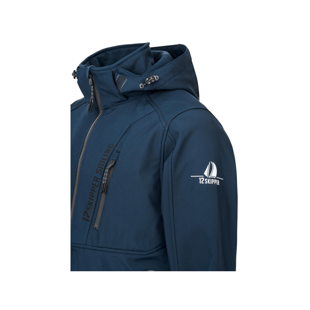 Amundsen veste softshell unisexe - bleu marine 2/7
