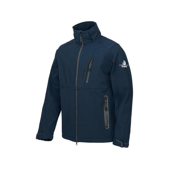 Amundsen Softshell-Jacke Damen/Herren marineblau