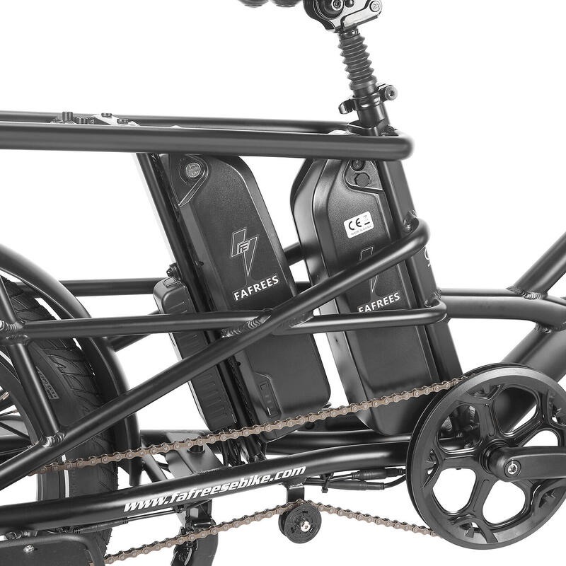 Bicicletă electrică Fafrees FF20 CUV Longtail, 12 Ah x 2 baterii, 250W