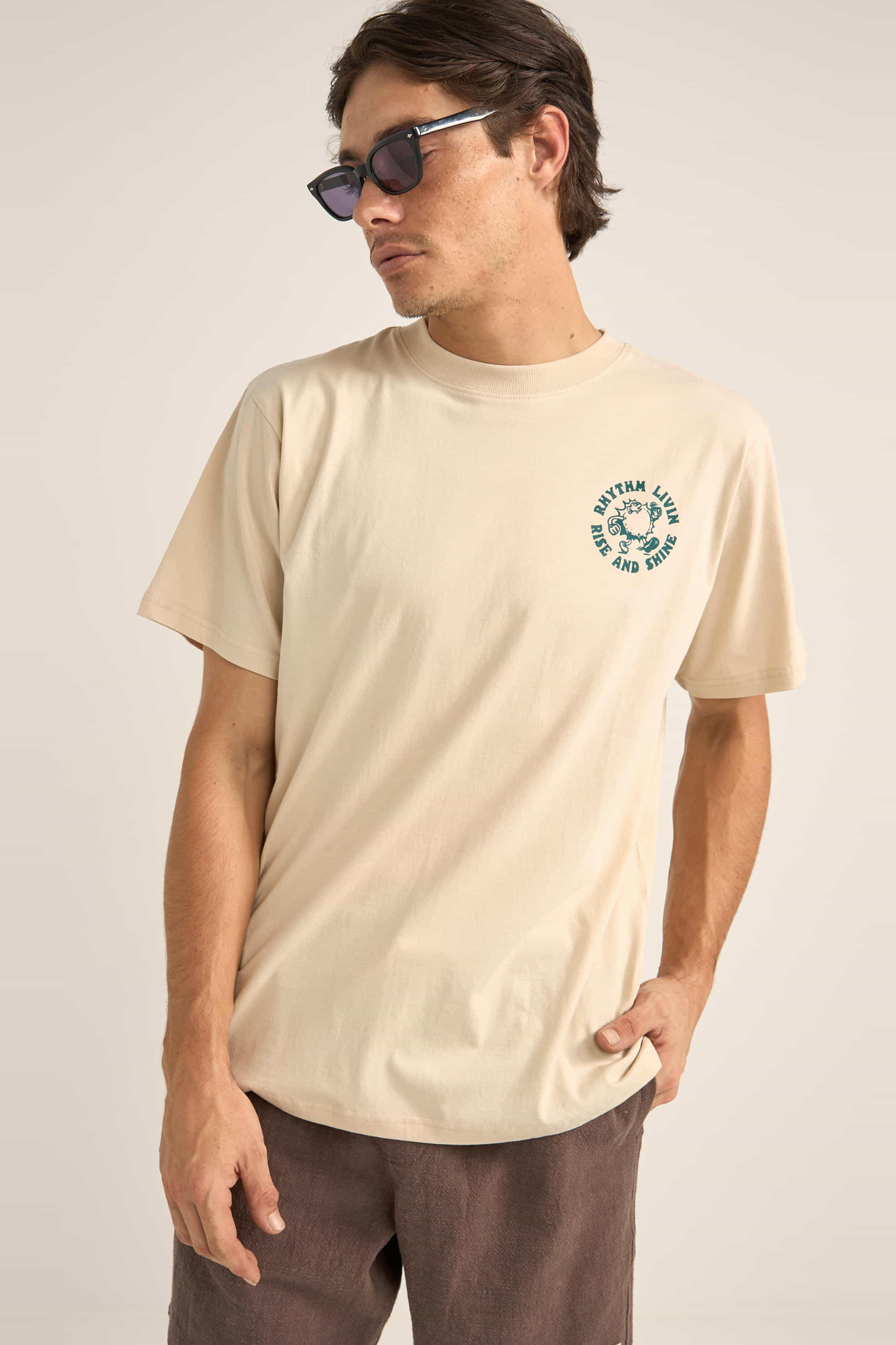 Shine S/S - T-Shirt Homme 3/4