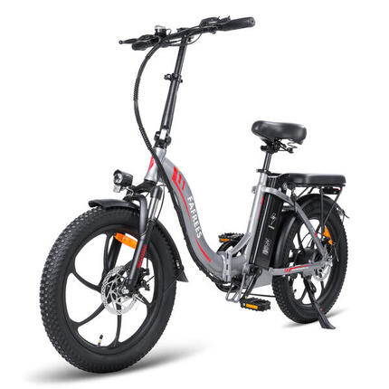 Vélo électrique pliant FAFREES F20, moteur 250 W, batterie 36 V 18 Ah