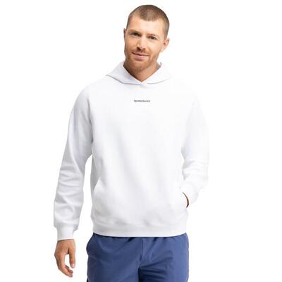 Heren padel hoodie break white wit