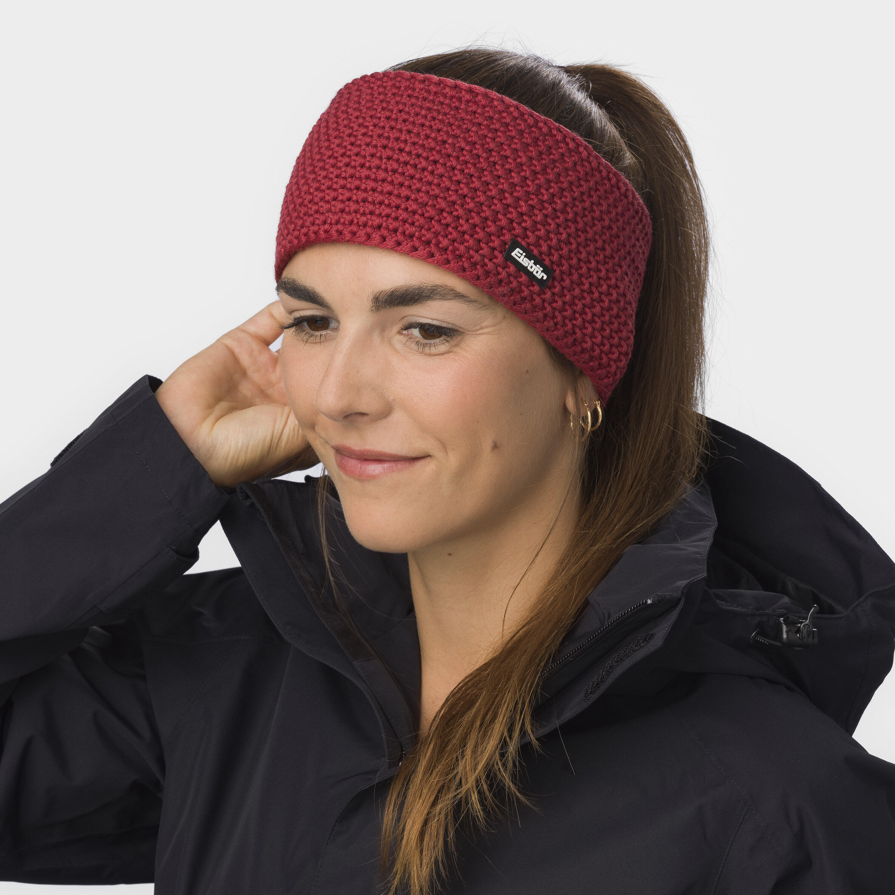 Bandeau Jamies Headband femme homme polaire respirant Merino 3/4