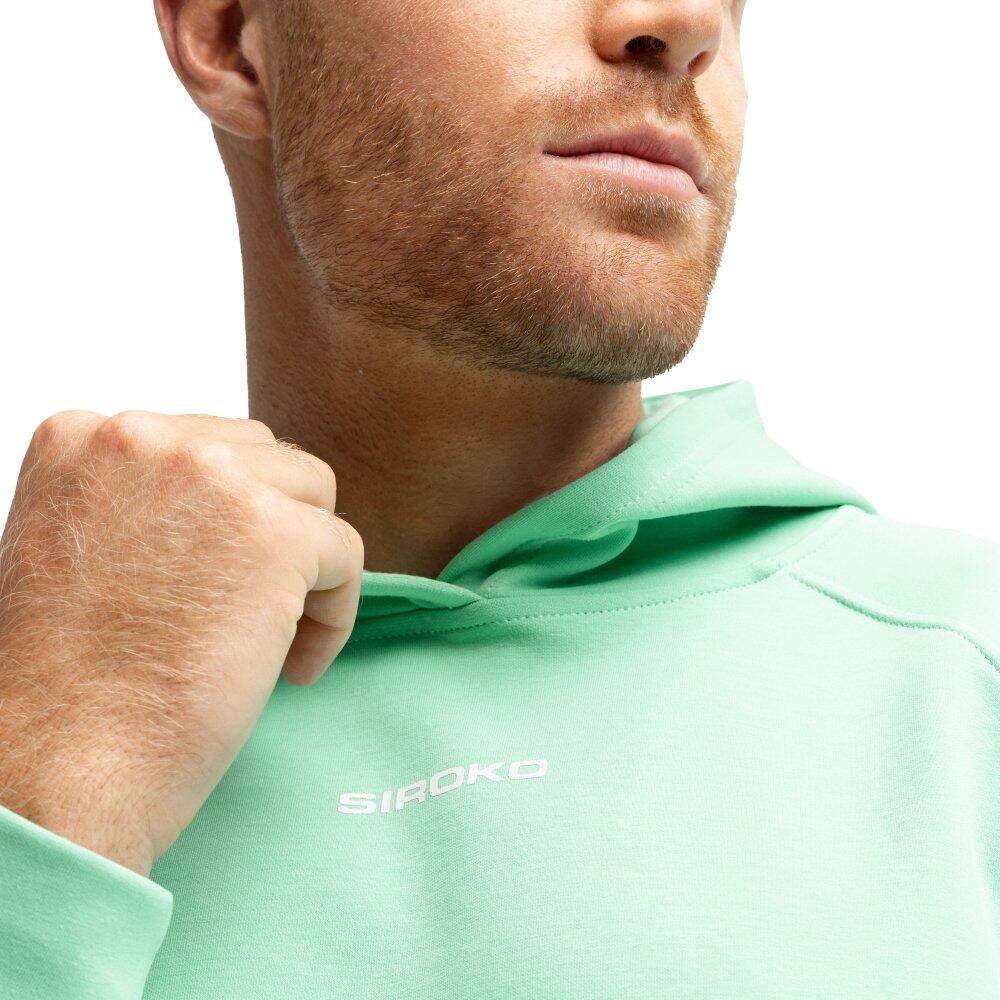 Sweat à capuche de padel homme Break Green Vert 4/7