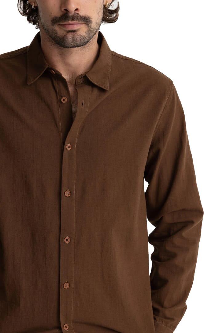 Classic Linen L/S - Chemise Homme 2/5