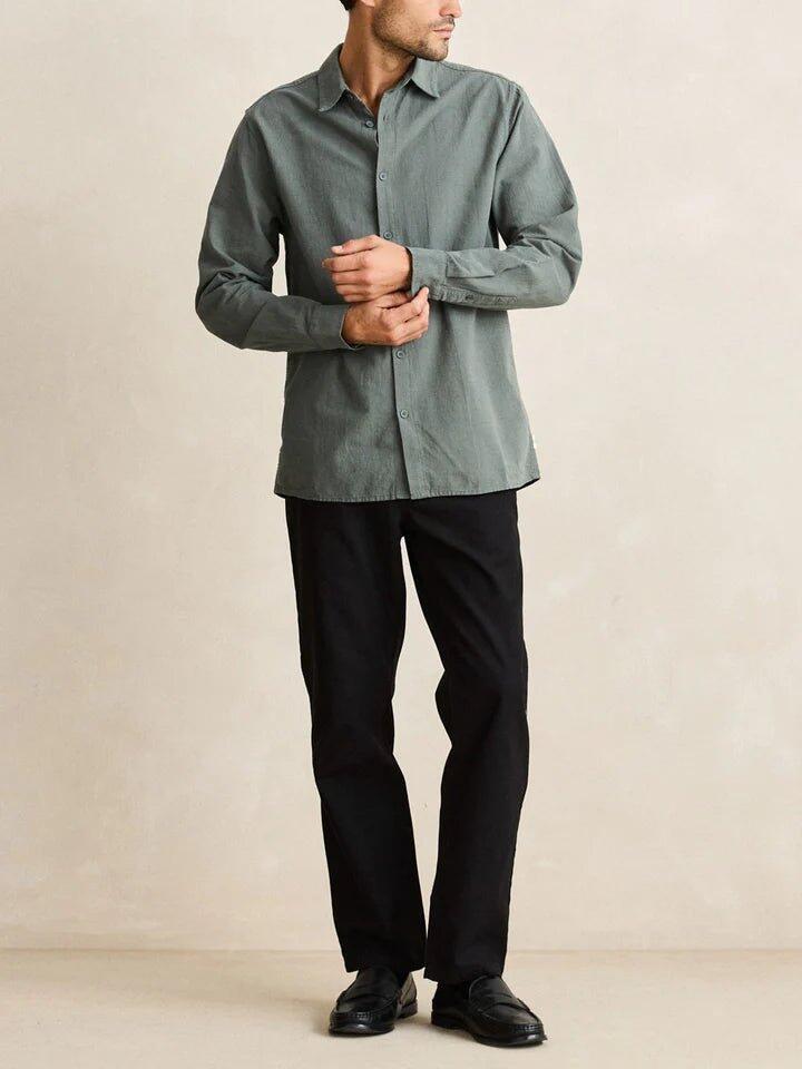 Classic Linen  - Chemise Homme Manches Longues 4/5