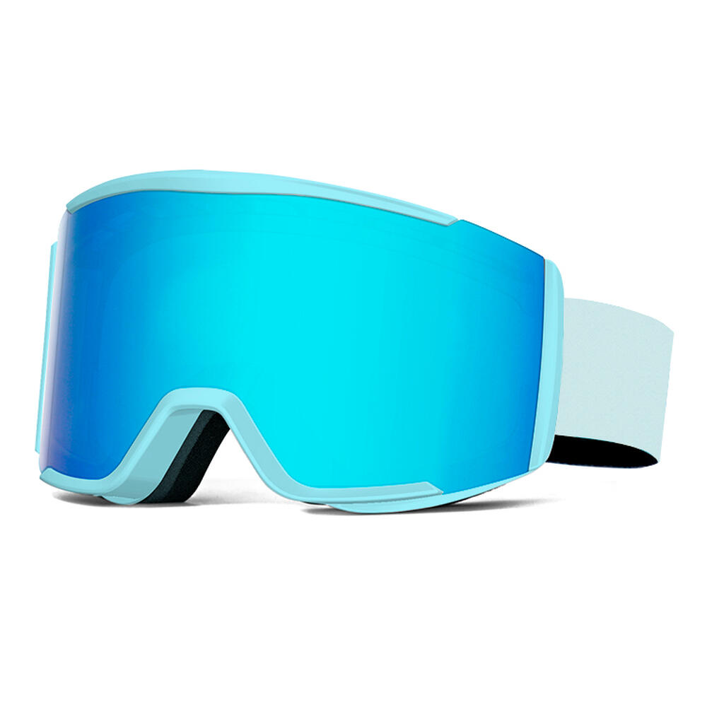 Fluor - Lunettes De Ski Unisexes Fluor Eyewear Hx-052 - C6 Bleues/bleues - Masque De Ski - Bleu - Taille Unique - Decathlon