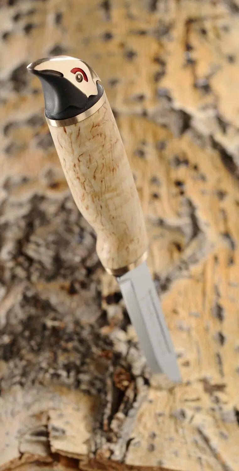 Marttiini Wood Grouse kés, ajándékdobozzal, bőrtokkal, 110 mm-es penge 2/2