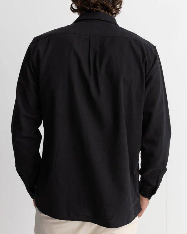 Classic Linen - Camisa de Manga Larga para Hombre 4/4