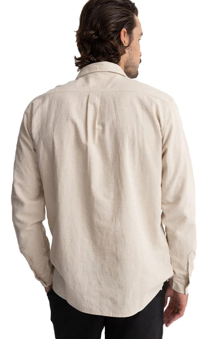 Camicia Lunga in Lino Classica - Uomo 3/5
