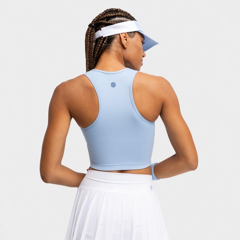 Damen Tennis -tanktop NetMuve Light Blue Blau 6/7
