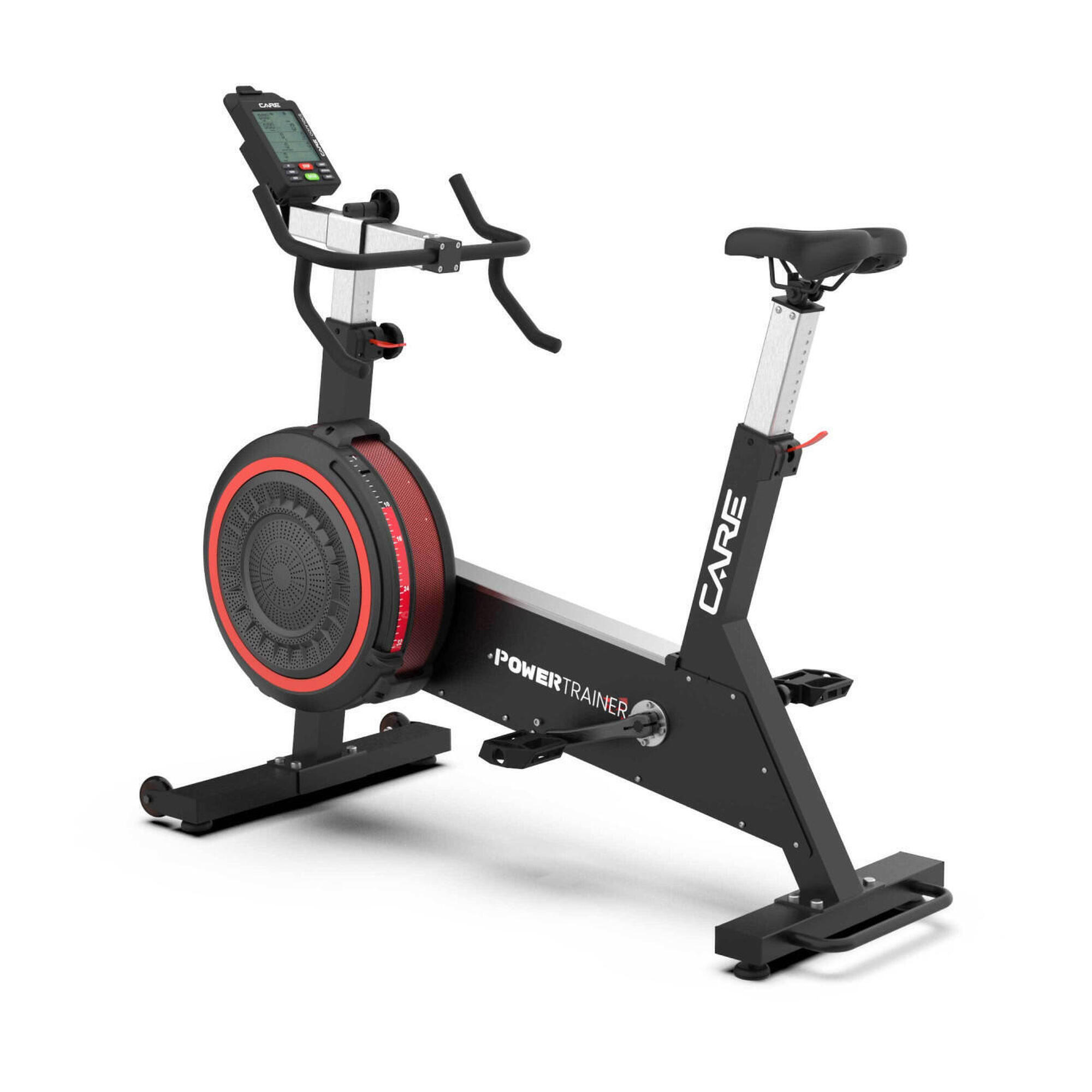 Care Fitness - Heimtrainer Mit Luft - Care - Power Trainer - Vernetzt - Vélo D'Appartement - Noir - No Size - Decathlon