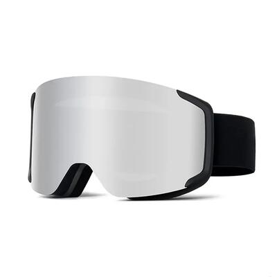 Ski- en snowboardbril fluor hx-054 blauwe spiegellens unisex