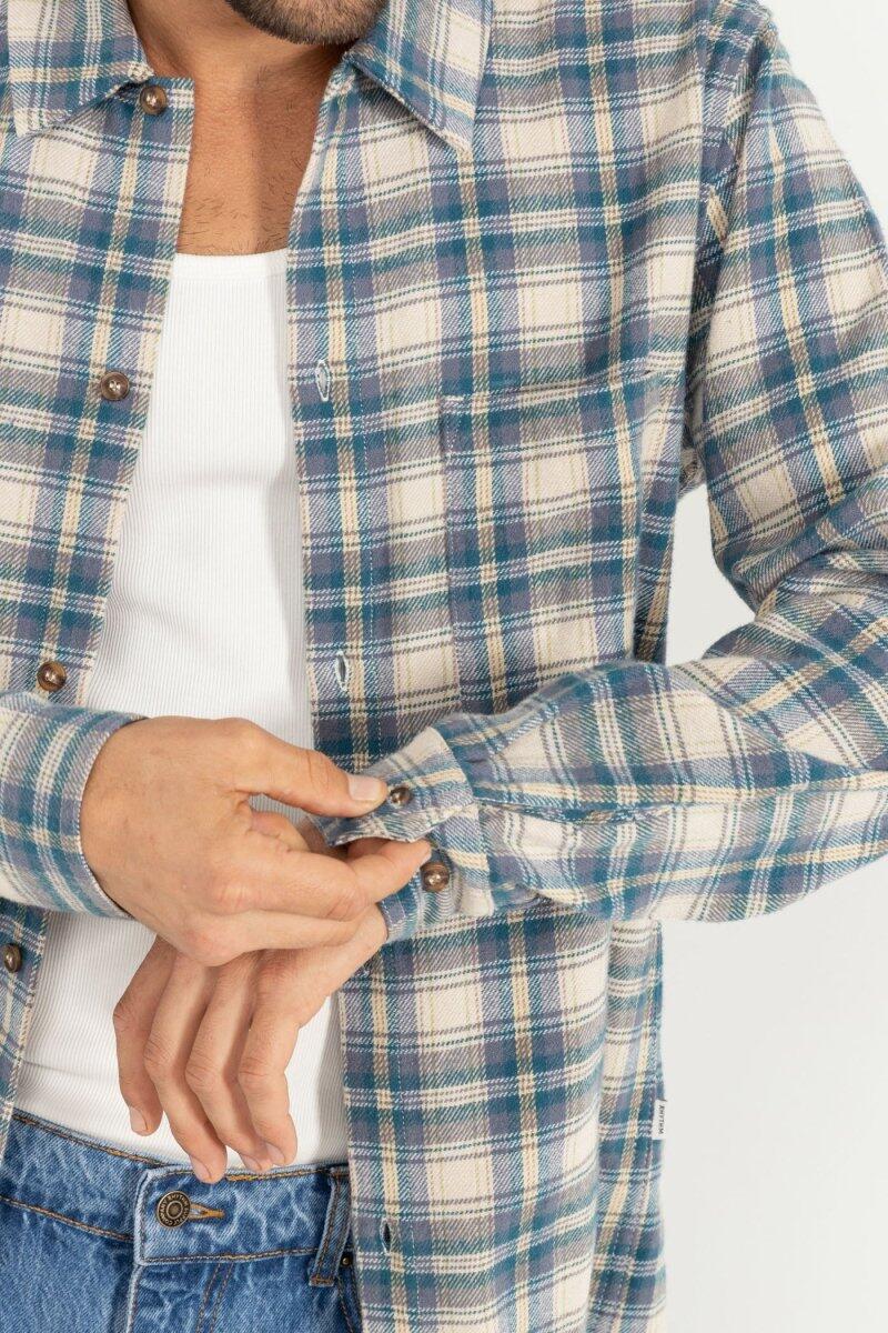Sur Flannel  - Chemise Homme Manches Longues 2/5