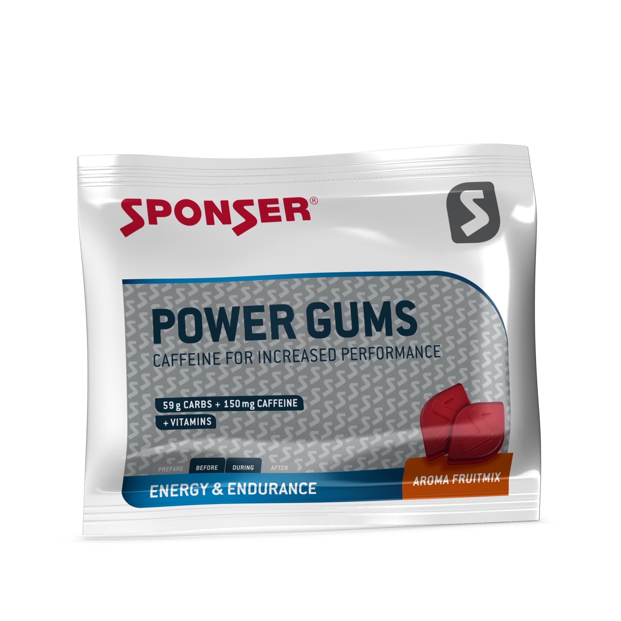 SPONSER Power Gums Fruit Mix