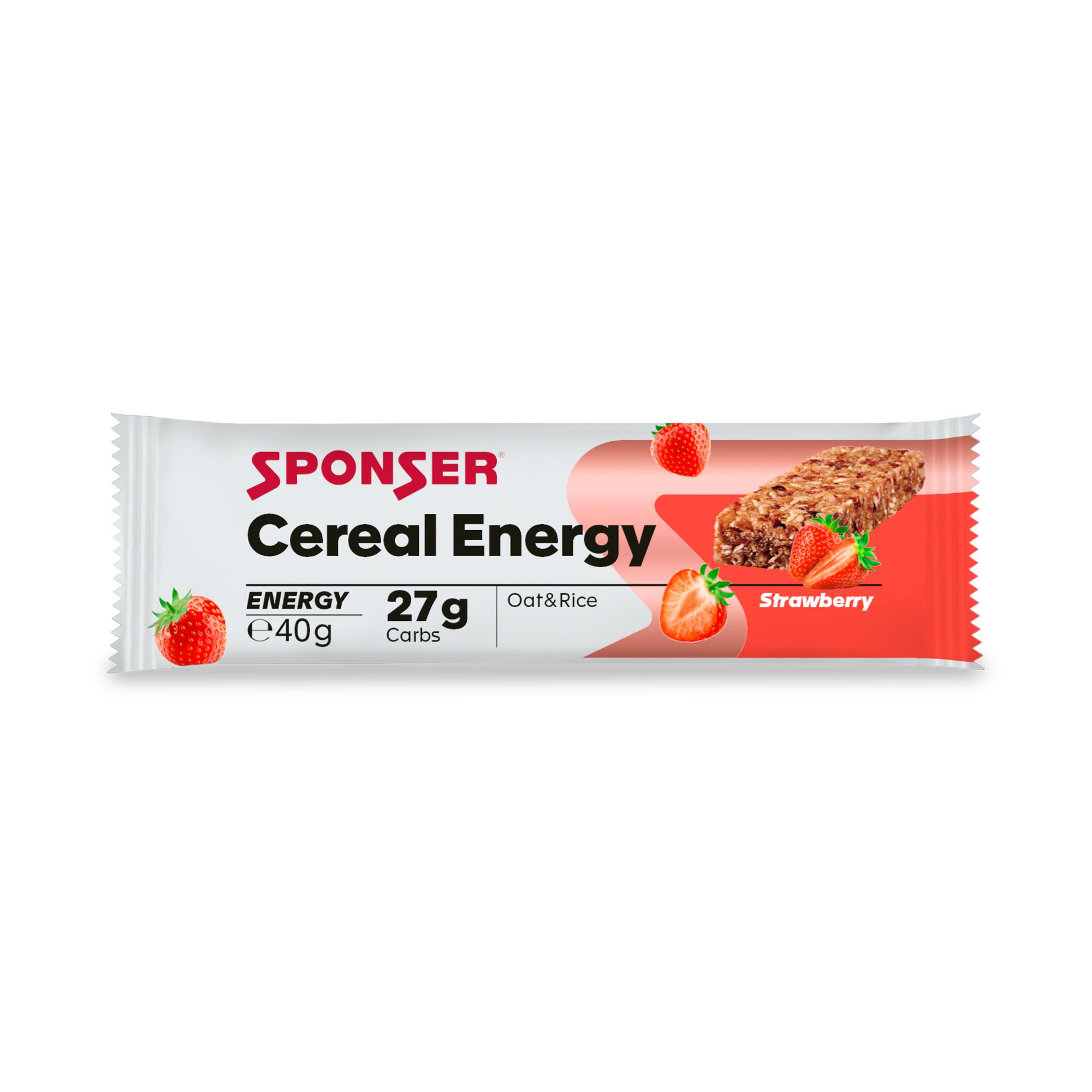 Cereal Energy Bar Strawberry 4/7