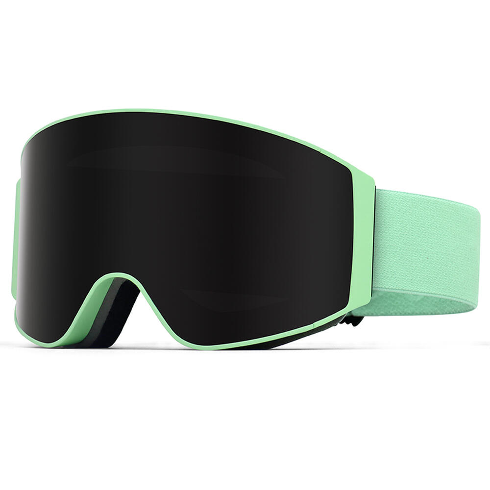 Fluor - Lunettes De Ski Unisexes Fluor Eyewear Hx-055 - C3, Vertes/noires - Masque De Ski - Noir|vert - Taille Unique - Decathlon