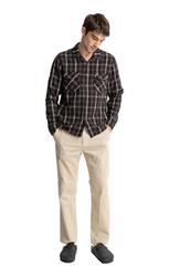 Check - L/S Chemise Homme