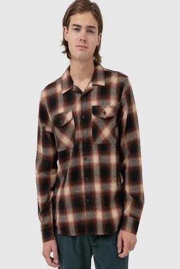 Plaid Ls Hemd Langarm Flanell Herren