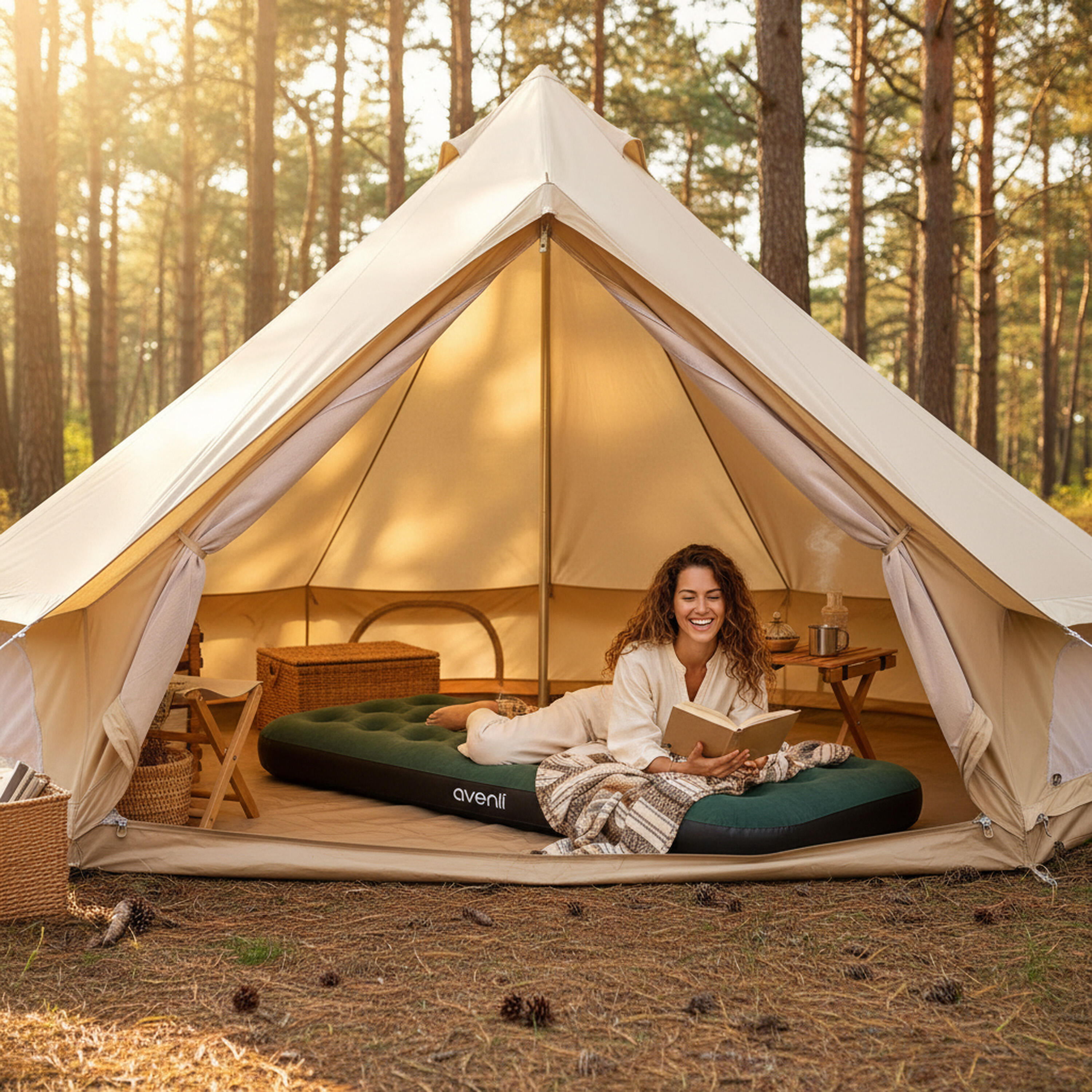 camping set with tent PORTAL 8 Person Family Screen Porch, Waterproof Large Tunnel Tent with Rainfly And Carry Bag, Easy Setup Big Tall Tent for Outdoor platzsparende Scherenaufbewahrung Google Meet, Google's Zoom Maximale Belastung:95-120 kg Also this big tent