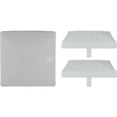 Hollywood 15" Jack Corbett MLB-Base – 3er-Set (12901010)