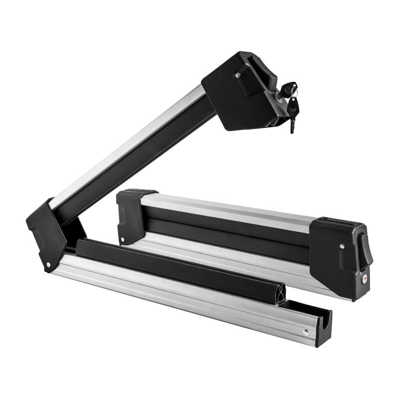 Suport schi snowboard Menabo Yelo 4 Black pe bare transversale, 4 perechi ski /