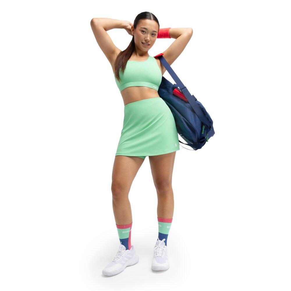 Damen Padel -sport-bh Krona Green Grün 3/6
