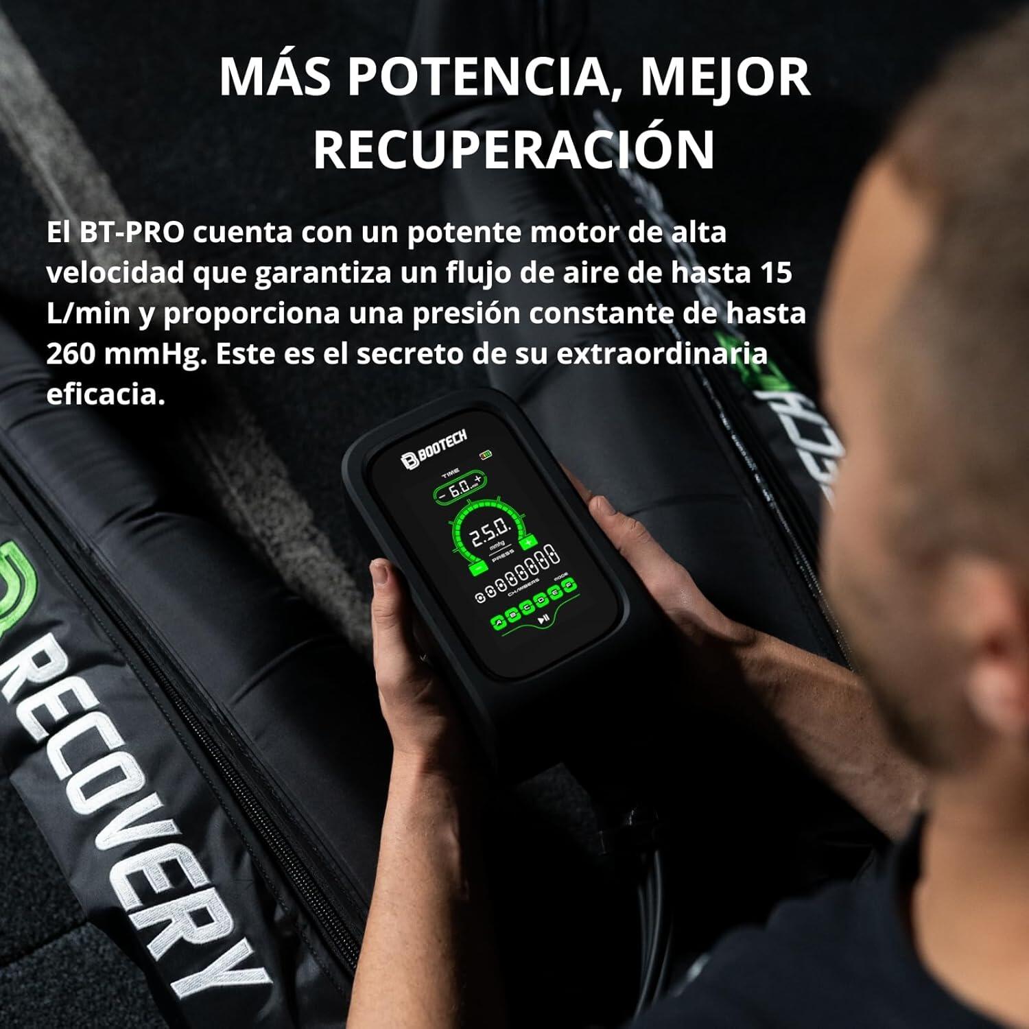 Bottes de pressothérapie BT-PRO 8.0 avec 8 chambres à air – Appareil de massage 3/7