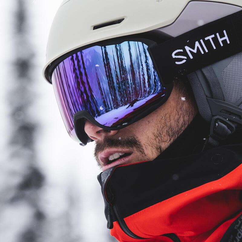 Smith Preview sí- és snowboard szemüveg - fekete, széles látómező, UV-védelem