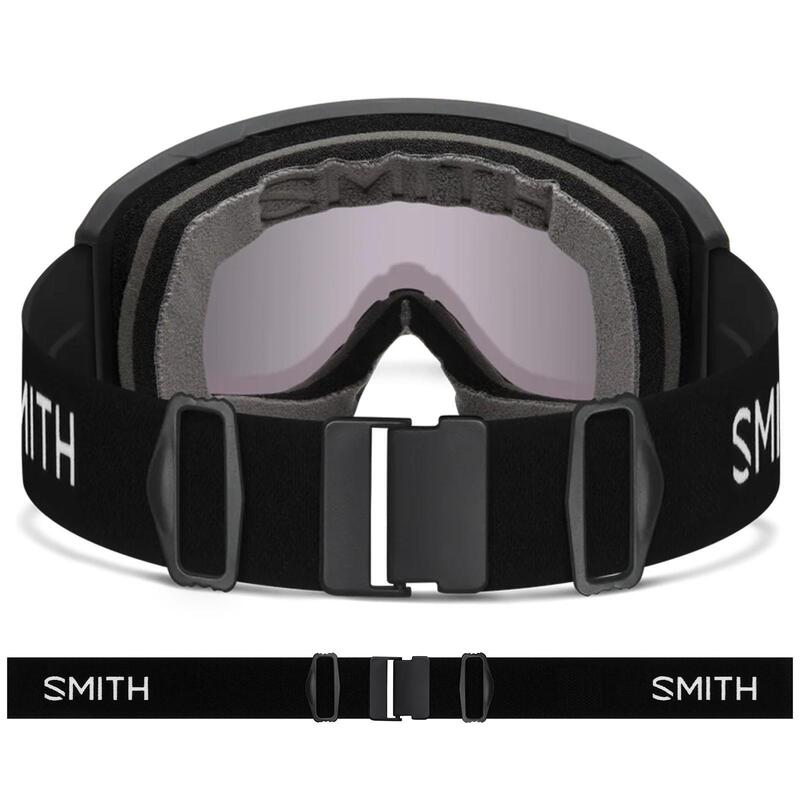 Smith Preview sí- és snowboard szemüveg - fekete, széles látómező, UV-védelem