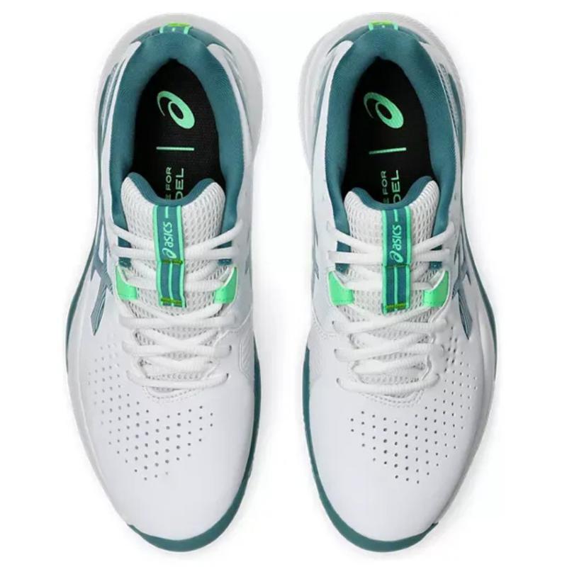 Zapatillas Asics Gel Challenger 15 Padel Blanco Verde Pino 5/6