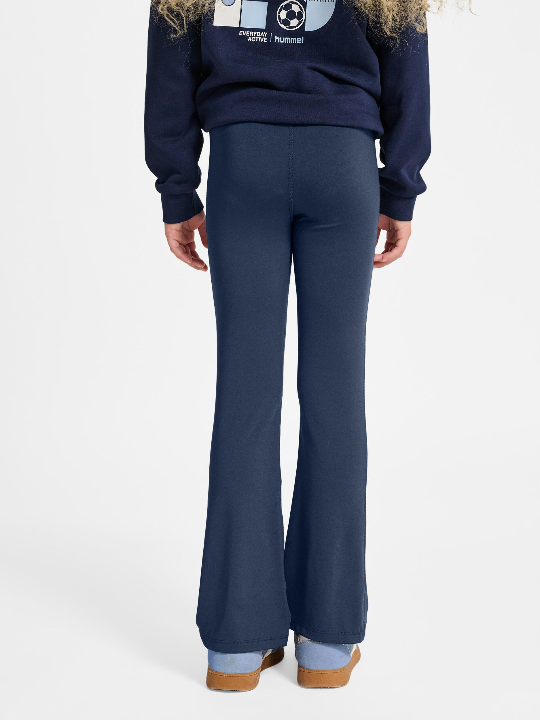 Leggings a vita alta da bambina Hummel 2/7