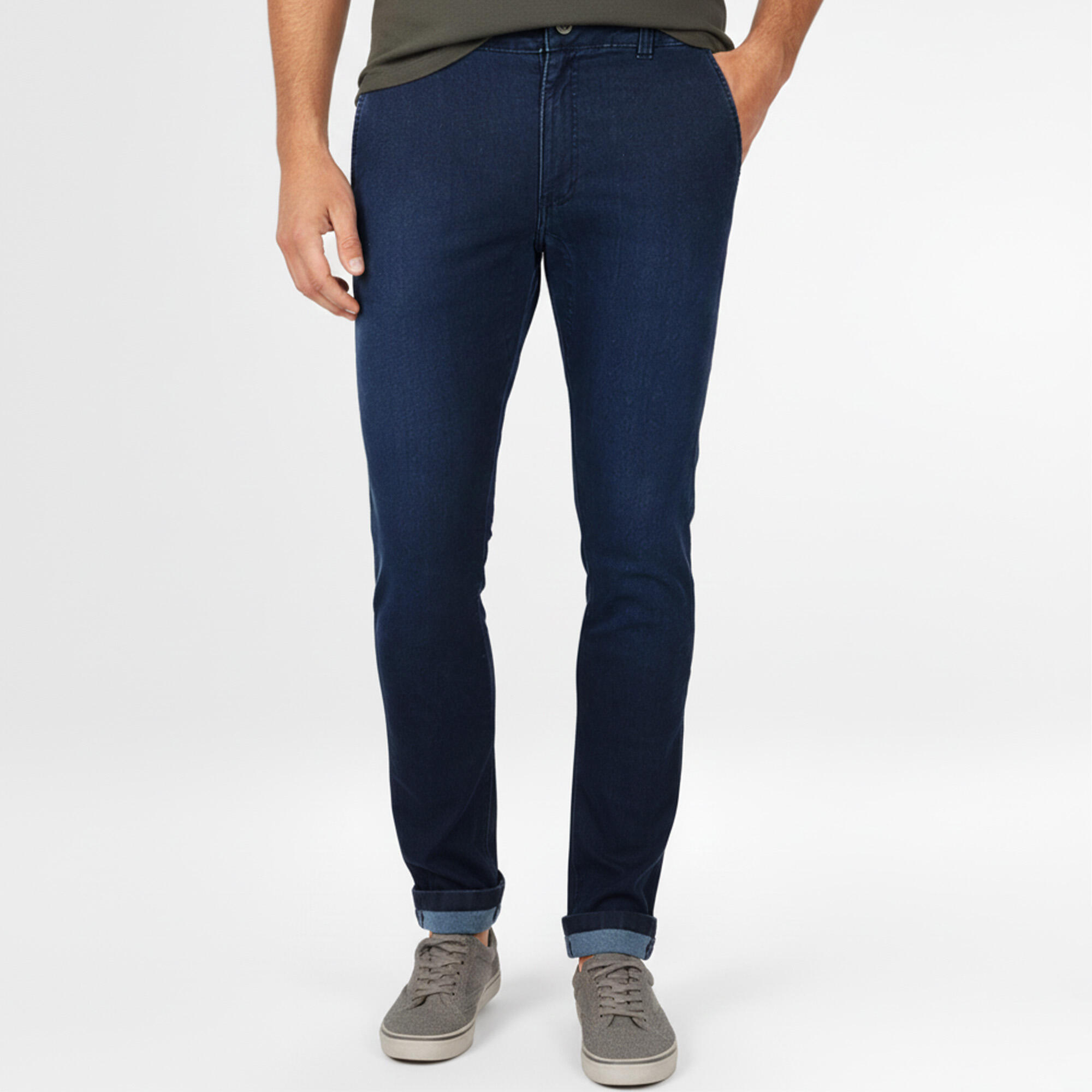 JEANSTRACK Městské cyklistické kalhoty Amsterdam Jeans Stone WR Man