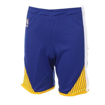 Short de Basketball Bleu/Jaune Garçon NBA Golden State Warriors