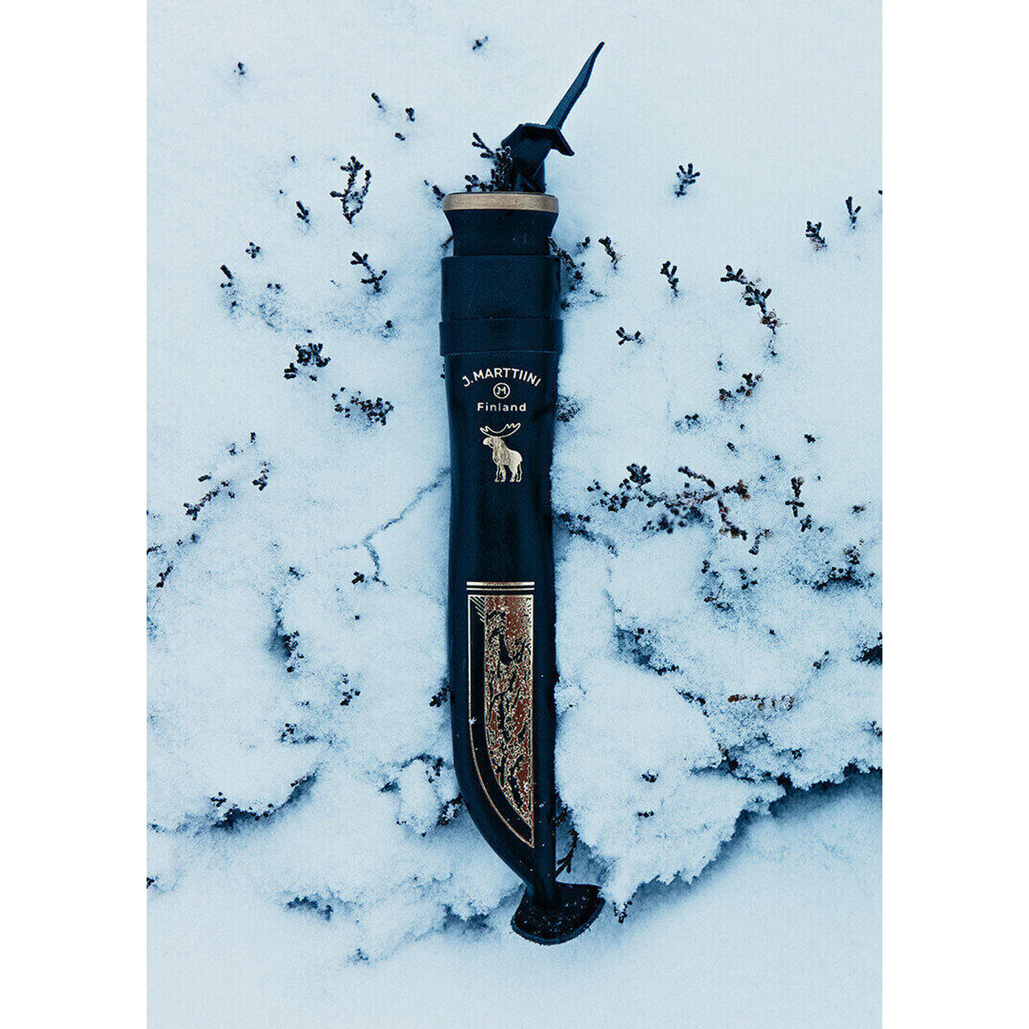 Cutit Marttiini Moose black Hirvi cu teaca