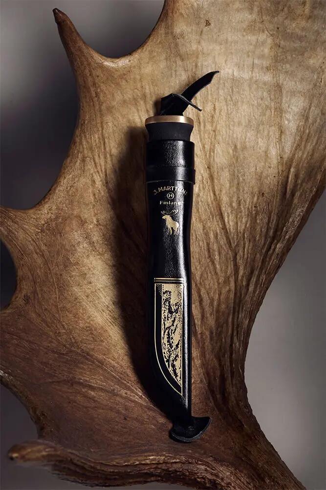 Cutit Marttiini Moose black Hirvi cu teaca 4/6