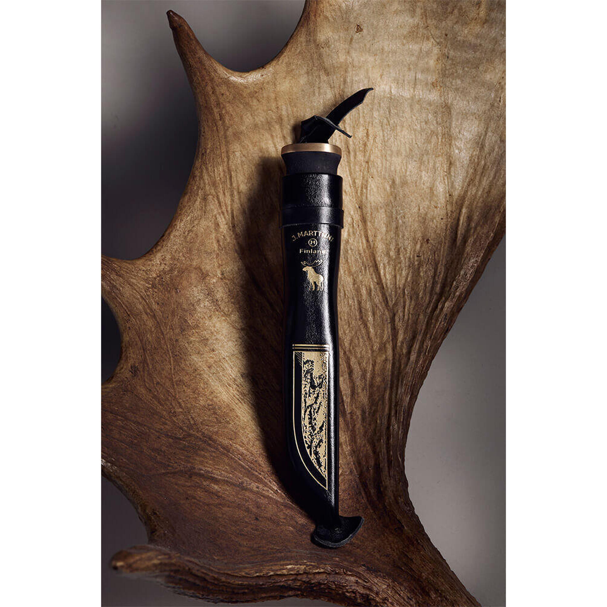 Cutit Marttiini Moose black Hirvi cu teaca