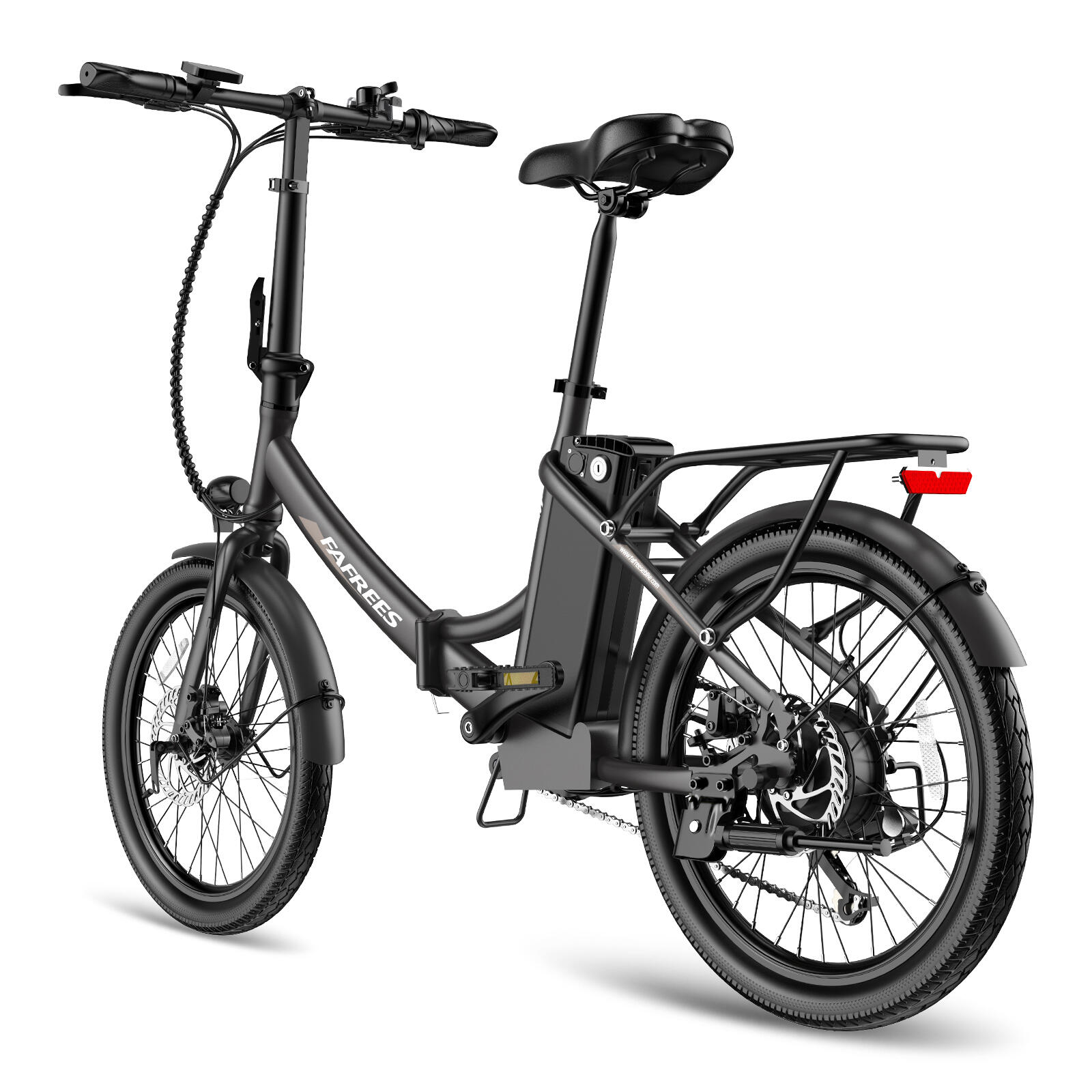 F20 Light Bicicleta elétrica dobrável, bateria 36V 20Ah, pneu 20 polegadas 5/7