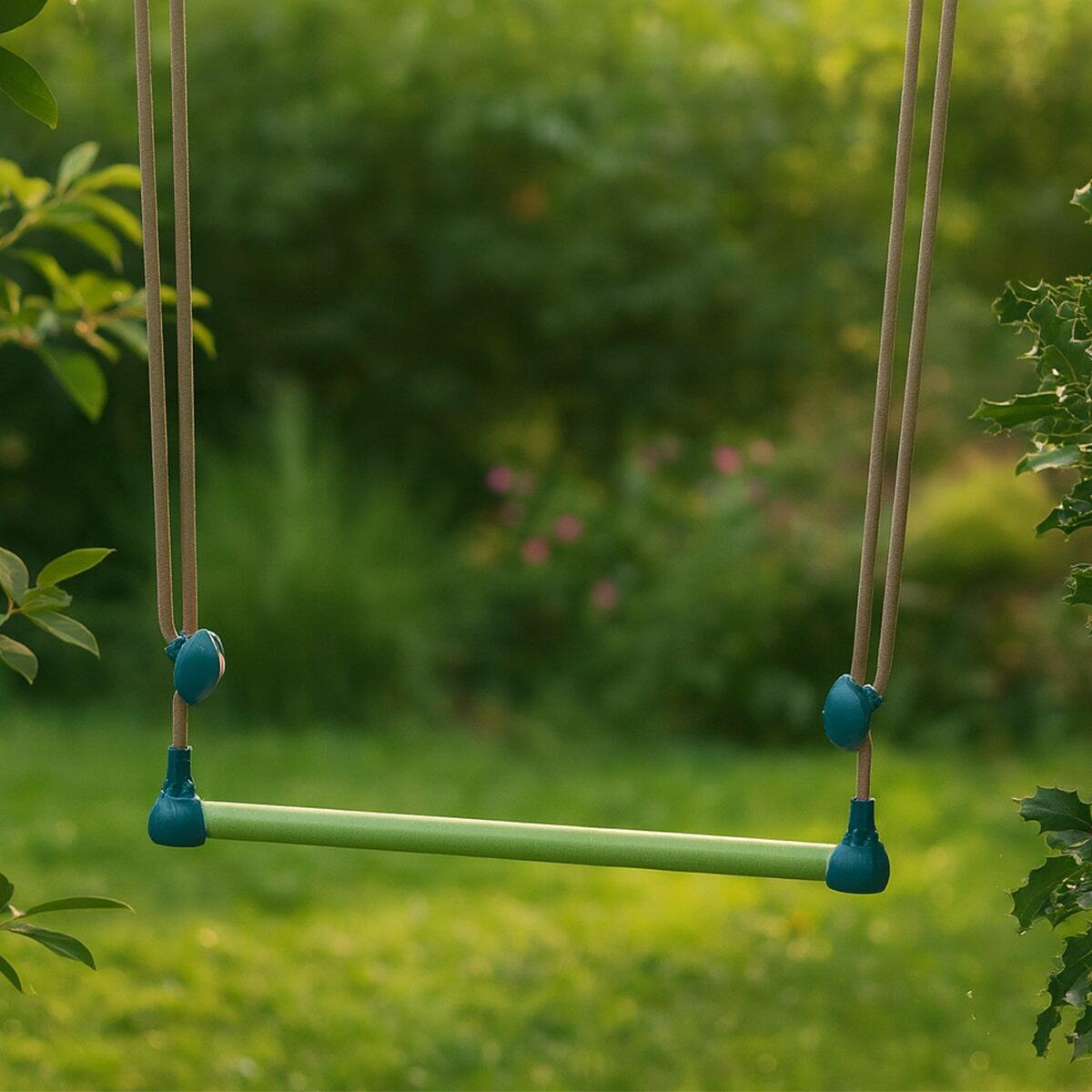 Trapèze métal bleu/vert pâle TRIGANO pour portique 1.90 / 2,50 m. 5/5