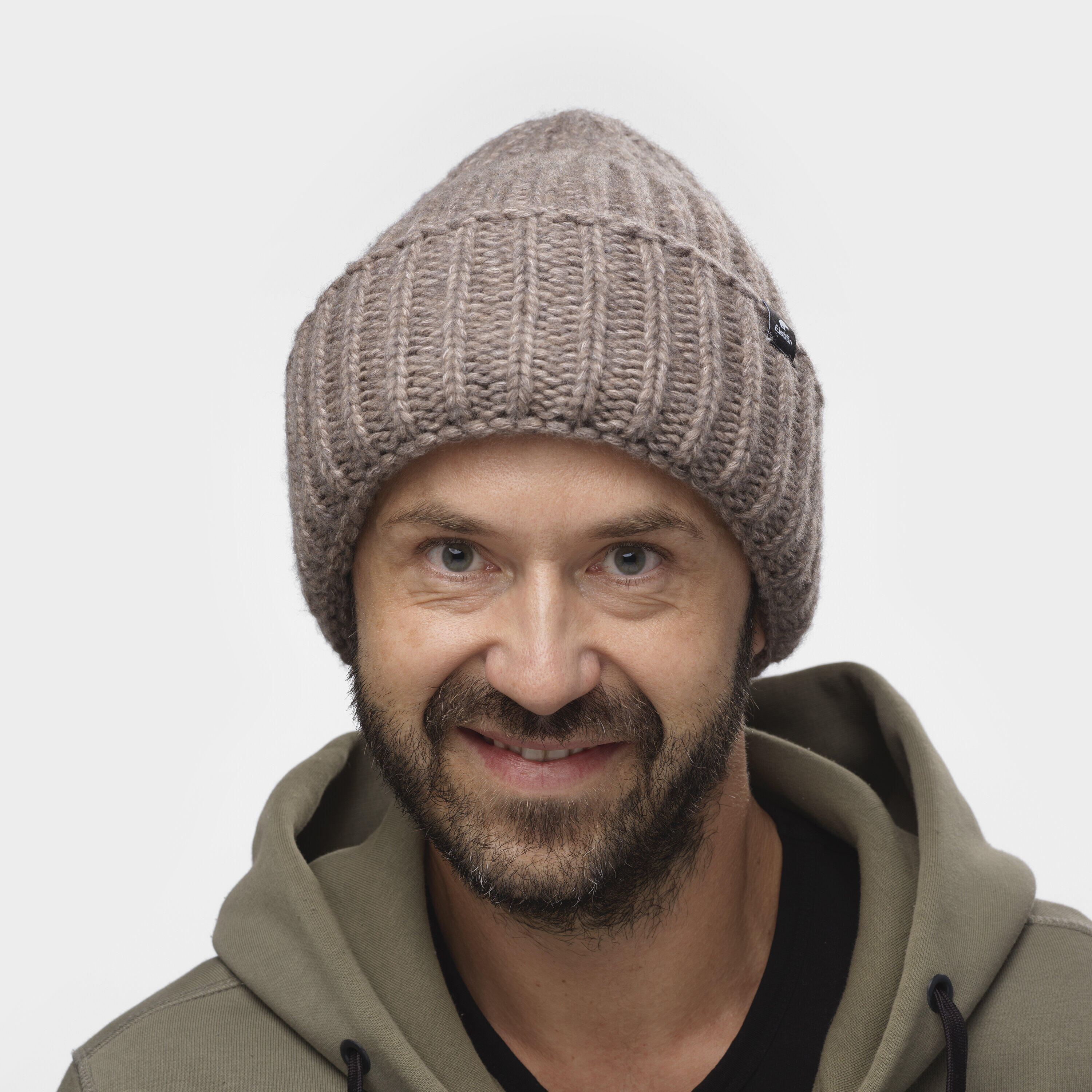 Mütze Leia Oversized Strickmütze Damen Haube weich bequem Merino 5/7