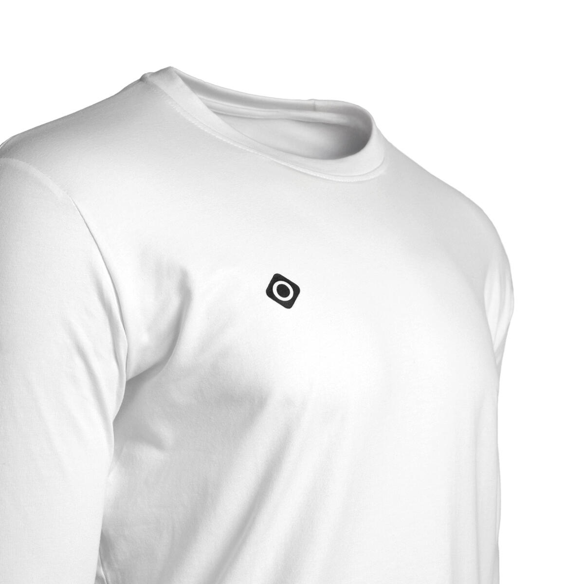 BRIANES Langarm-T-Shirt für Herren mit Rundhalsausschnitt und lässigem Design 3/4