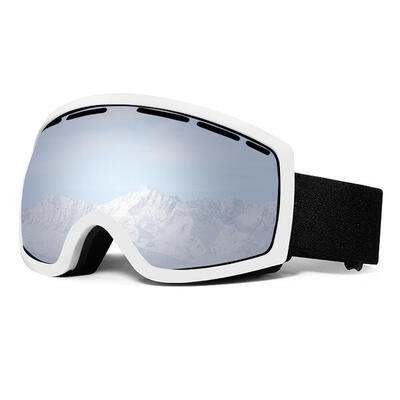 Snow fluor eyewear hx-001 - c3 unisex witte/zilveren skibril