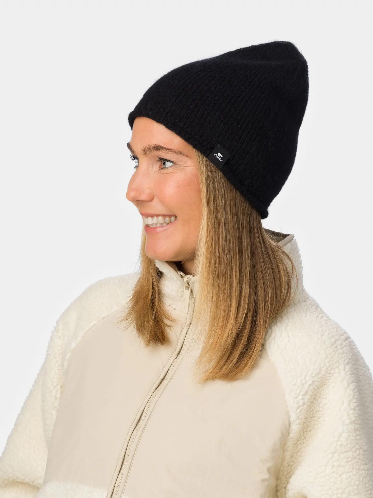 Damen Outdoor Beanie atmungsaktiv, klimaregulierend, geruchsarm, Sophia OS Taupe 4/4