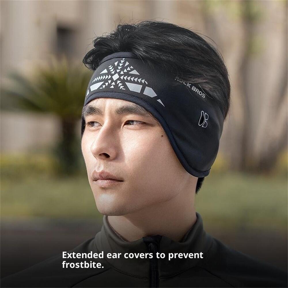ROCKBROS Fascia per Ciclismo Invernale con Fori per Occhiali 2/5