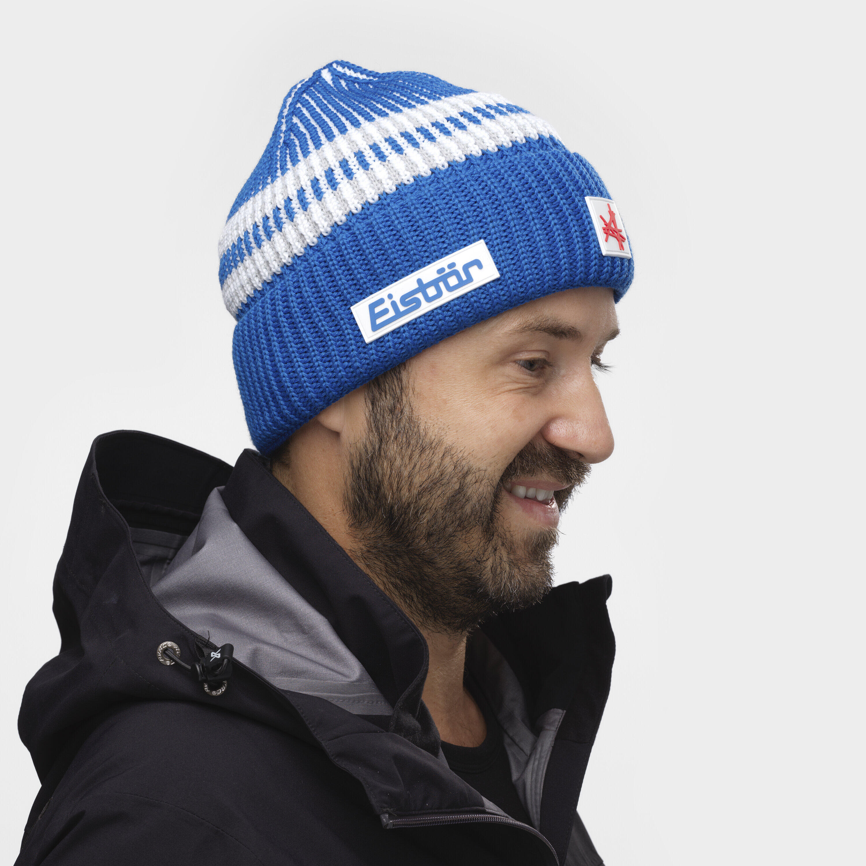 Mütze Iska Ski Austria Strickmütze Herren Damen Haube weich bequem 5/5