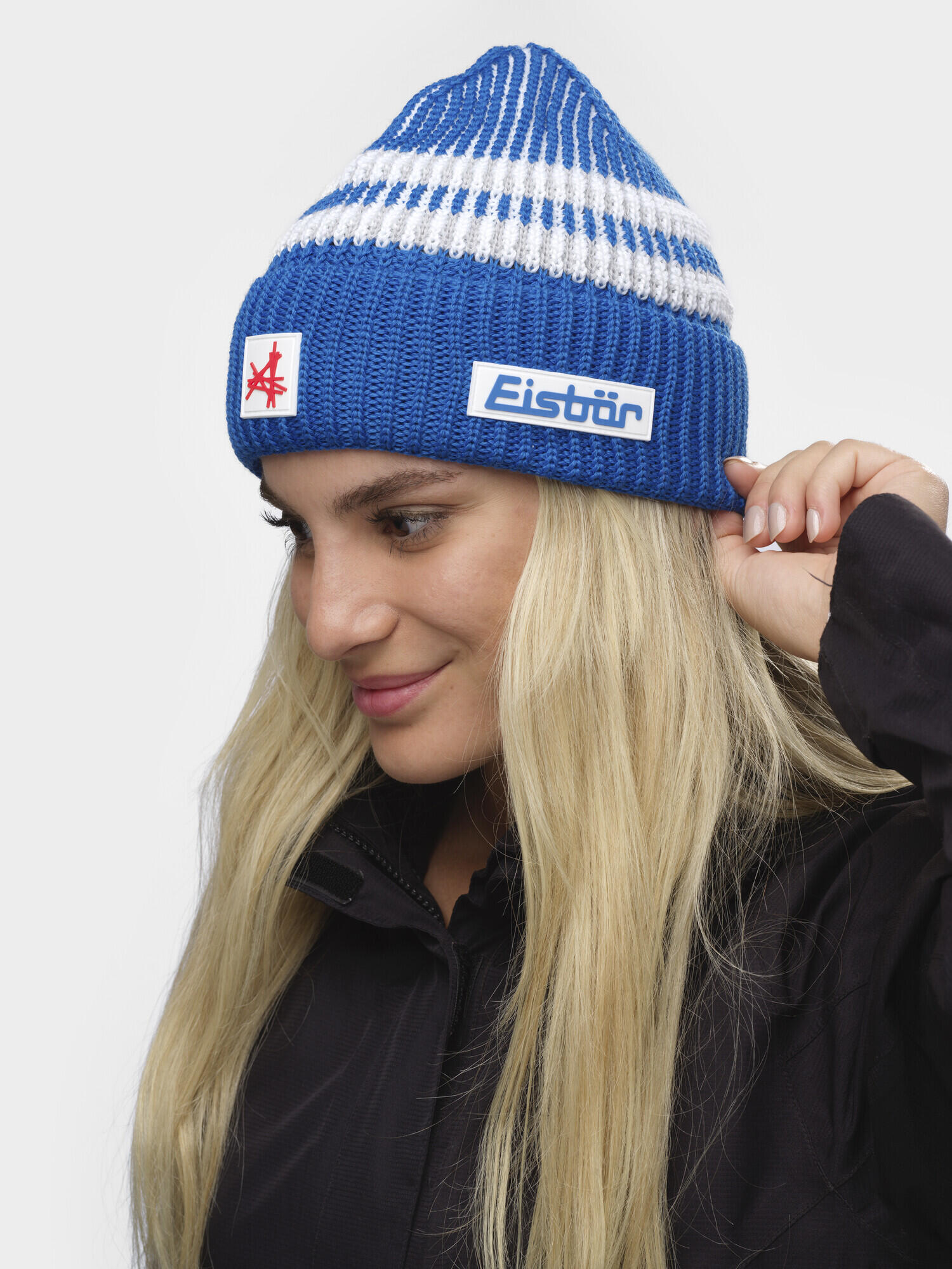 Mütze Iska Ski Austria Strickmütze Herren Damen Haube weich bequem 3/5