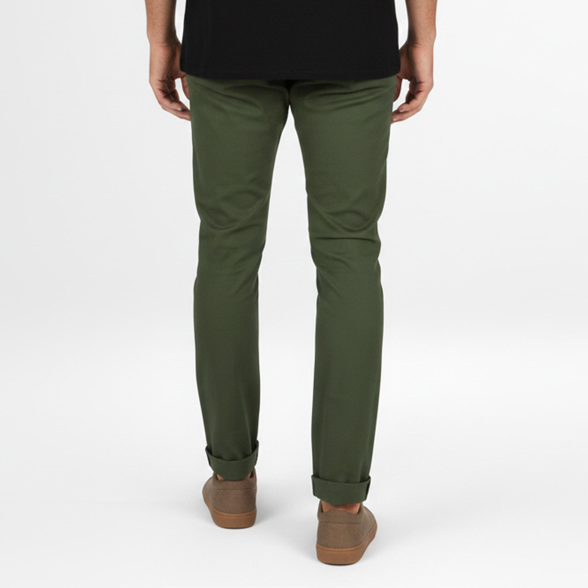 Pantalon cyclisme urbain Amsterdam Khaki WR Homme 2/7