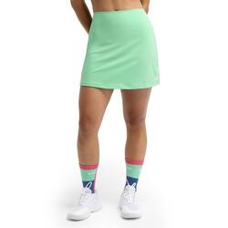 Jupe-short de padel taille haute femme sport.padel Bunt Green Vert